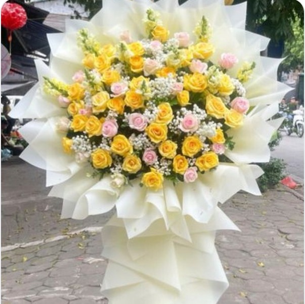 Kệ Hoa Khai Trương Đại Cát - N389