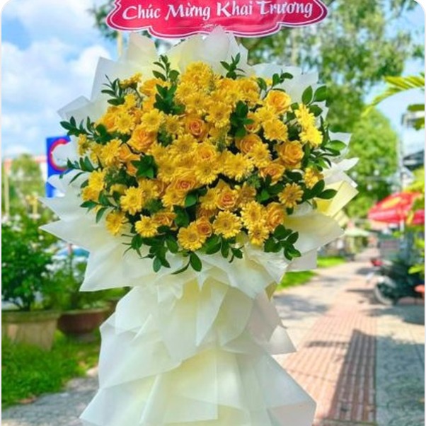 Kệ Hoa Khai Trương 2 Tầng - N493